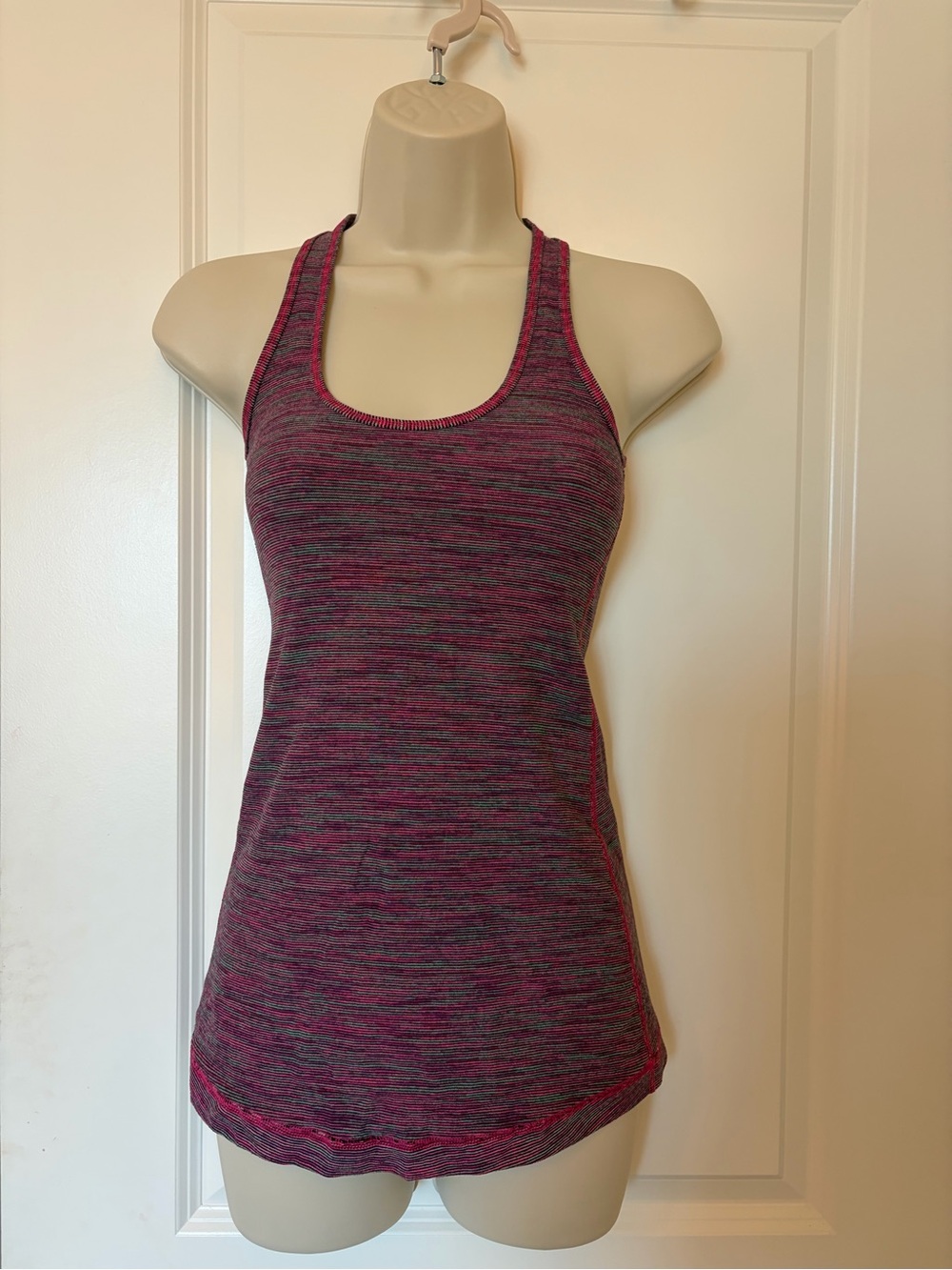 lululemon athletica Pink multicolor Racerback Tank